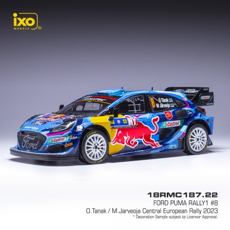 Ford Puma Rally 1 8 Central European Rally 2023 O. Tanak - M. Jarveoja IXO 18RMC187