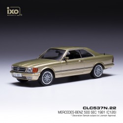 Mercedes 500 SEC 1981 Beige Met IXO CLC537N