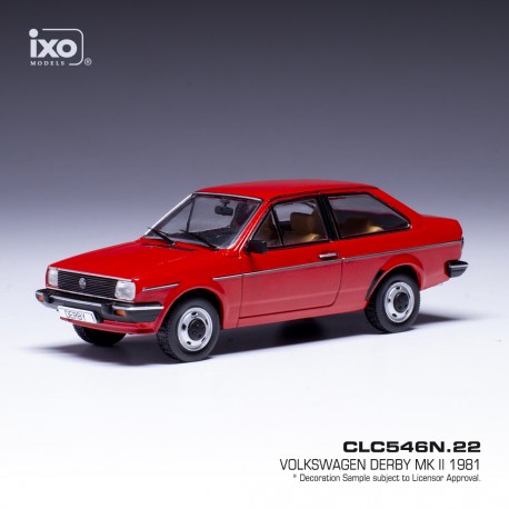 Volkswagen Derby MK II Red IXO CLC546N