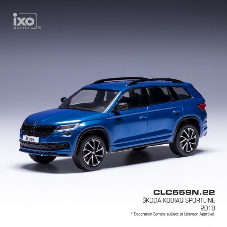 Skoda Kodiaq 2018 Blue Met IXO CLC559N
