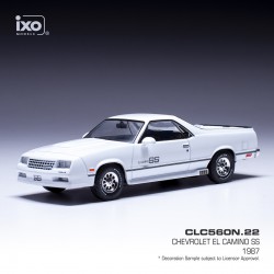 Chevrolet El Camino SS 1987 White IXO CLC560N