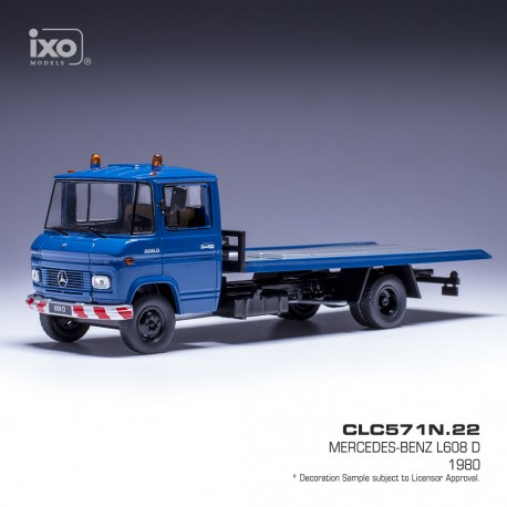 Mercedes L 608 D 1980 Blue IXO CLC571N