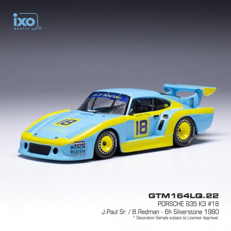 Porsche 935 K3 18 6 Heures de Silverstone 1980 IXO GTM164