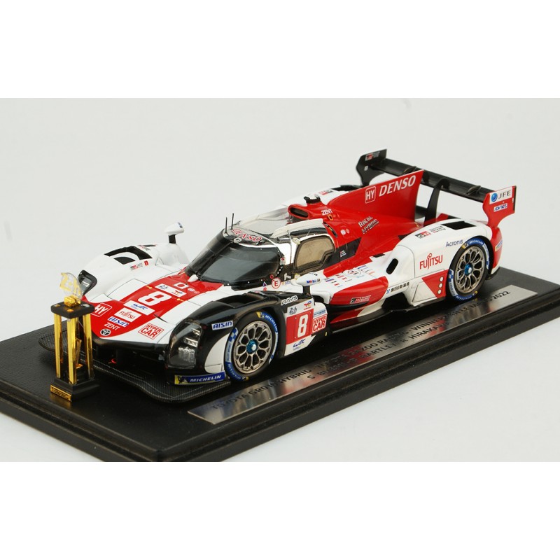 Miniature Spark Toyota GR010 Hybrid N°8 - Vainqueur 24H Du Mans 2022 - Échelle 1/18