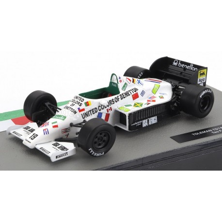 Toleman Hart TG185 19 Teo Fabi F1 1985 Edicola EDTF85