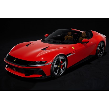 Ferrari 12 Cilindri Spider Rosso Corsa Looksmart LS556C