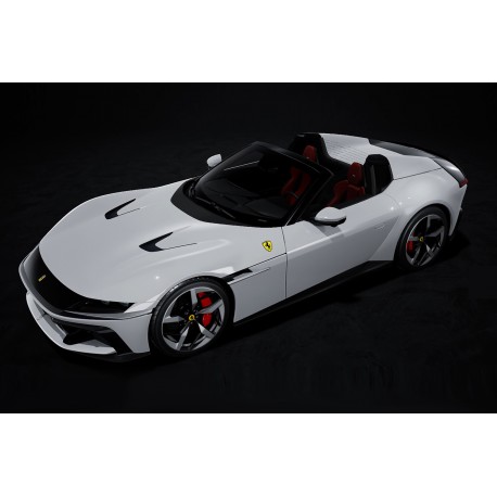 Ferrari 12 Cilindri Spider Bianco Artico Looksmart LS556B