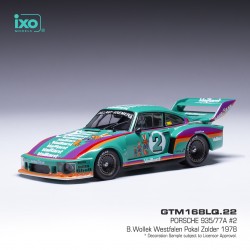 Porsche 935/77A 4 DRM Zolder 1978 Bob Wollek IXO GTM168LQ