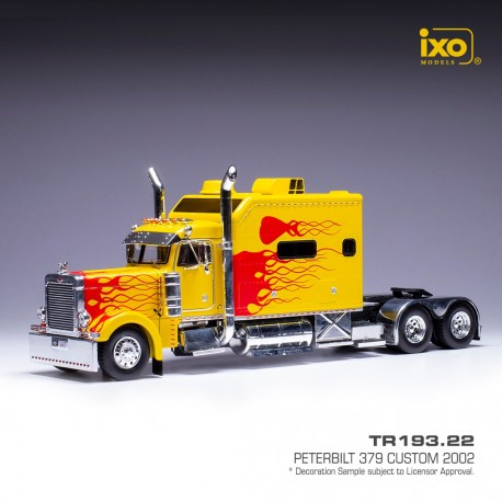 Peterbilt T 379 Customs 2002 Yellow Red IXO TR193