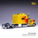 Peterbilt T 379 Customs 2002 Yellow Red IXO TR193