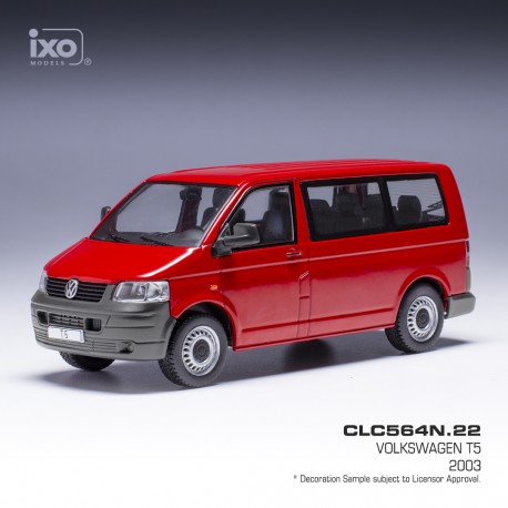 Volkswagen T5 2003 Red IXO CLC564N