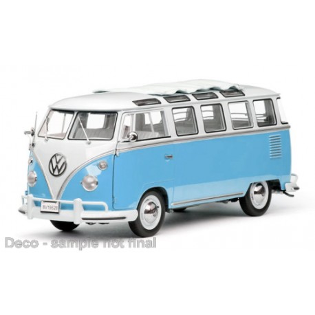 Volkswagen T1 Samba White Light Blue Sunstar SUN5086
