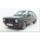 Ford Escort MKII Mexico RHD 1976 Black Sunstar SUN4634R