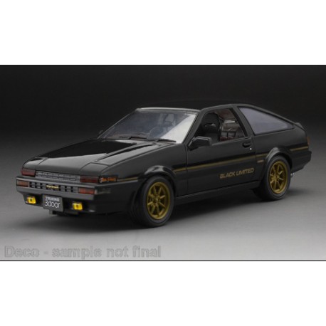Toyota Sprinter Trueno AE86 Black Sunstar SUN51005
