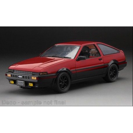 Toyota Sprinter Trueno AE86 Red Black Sunstar SUN51004