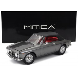 Alfa Romeo&nbsp;Giulia 1600 GTC Cabriolet Closed - Interior Red 1964 Grigio Met Mitica MITICA100085