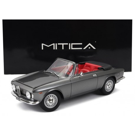 Alfa Romeo&nbsp;Giulia 1600 GTC Cabriolet Open - Interior Red 1964 Grigio Met Mitica MITICA100084