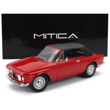 Alfa Romeo&nbsp;Giulia 1600 GTC Cabriolet Closed - Interior Black 1964 Rosso Alfa Mitica MITICA100081