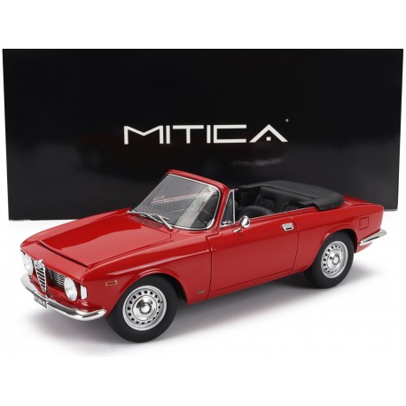 Alfa Romeo&nbsp;Giulia 1600 GTC Cabriolet Open - Interior Black 1964 Rosso Alfa Mitica MITICA100080