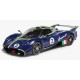 Pagani&nbsp;Huayra R n2 2021 Blue Carbon LCD Model LCD18012-BU