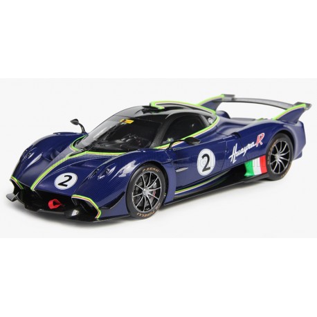 Pagani&nbsp;Huayra R n2 2021 Blue Carbon LCD Model LCD18012-BU