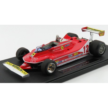 Ferrari 312T4 12 Gilles Villeneuve F1 France 1979 GP Replicas GP002E