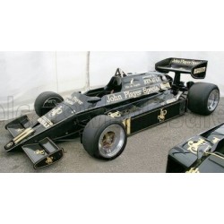 Lotus 93T Renault with driver 12 Nigel Mansell F1 Test 1983 GP Replicas GP141BWD