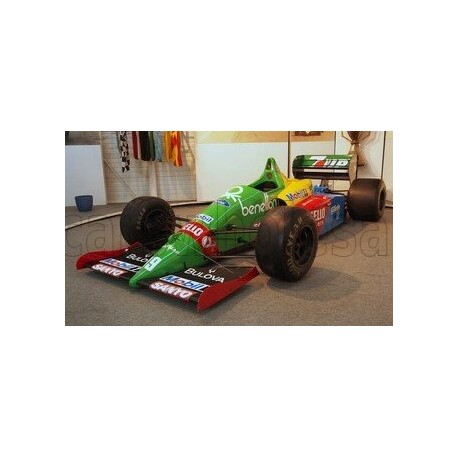 Benetton&nbsp;B188 with driver 19 Alessandro Nannini F1 3rd Angleterre 1988 GP Replicas GP138AWD