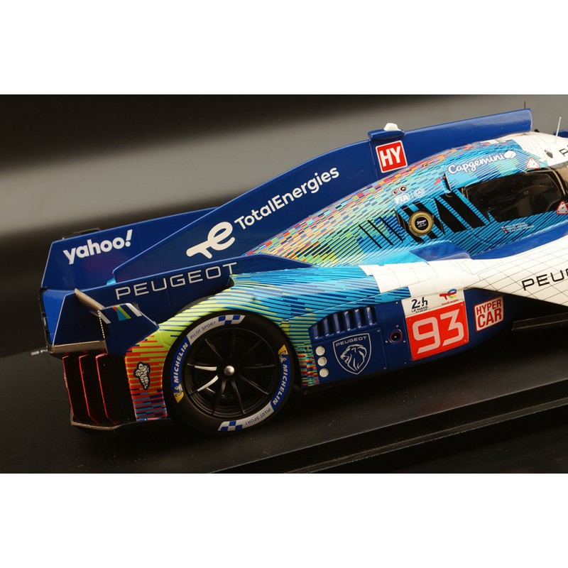 Miniature Spark 1/43 – PEUGEOT 9X8 24h Du Mans 2024 N°93 – Édition Spéciale