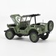 Jeep&nbsp;Willys Cabriolet Open Army D-DAY Normandy 1944 Military Green Norev 189016