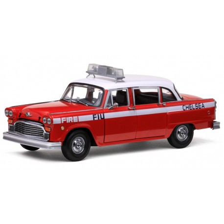Checker A11 Pompier 1981 Rouge Sunstar SS2508