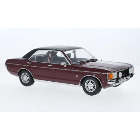 Ford Granada MK I 1975 Dark Red Metallic - Matt Black MCG MCG18393