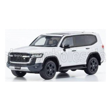 Toyota&nbsp;Land Cruiser GR Sport 2021 White Kyosho KSR43122W