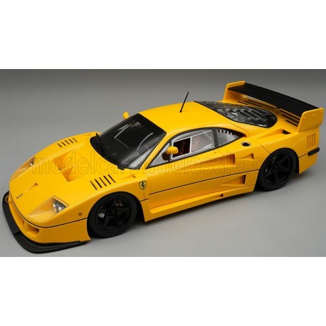 Ferrari&nbsp;F40 LM Press Version - With 5 Spoke Black Rims 1996 Giallo Modena Tecnomodel TM18-286O