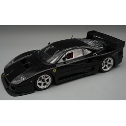 Ferrari F40 LM Press Version - With 5 Spoke Silver Rims 1996 Gloss Black Tecnomodel TM18-286P