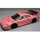 Ferrari&nbsp;F40 LM Press Version - With 5 Spoke Black Rims 1996 Pink Met Tecnomodel TM18-286Q