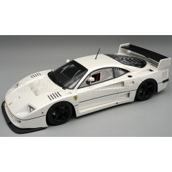 Ferrari&nbsp;F40 LM Press Version - With 5 Spoke Black Rims 1996 White Met Tecnomodel TM18-286R