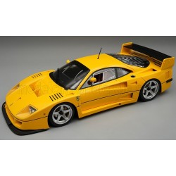 Ferrari&nbsp;F40 LM Press Version - With 5 Spoke Silver Rims 1996 Giallo Modena Tecnomodel TM18-286S