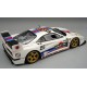 Ferrari&nbsp;F40 LM n23 Martini Racing Version with 5 spoke gold rims 1996 White Tecnomodel TM18-286U