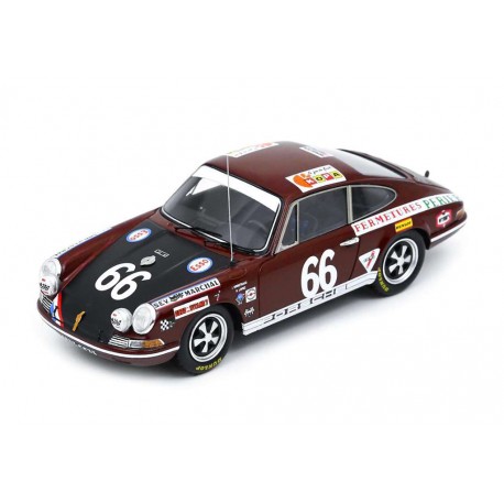 Porsche 911T 66 24 Heures du Mans 1969 Spark S9749