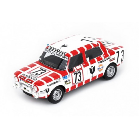 Simca 1000 Rallye 2 73 24 Heures de Spa Francorchamps 1974 Spark 100SPA06
