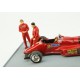 Ferrari 126C4 Présentation Fiorano Février 1984 Arnoux Alboreto Brumm S2410