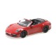 Porsche 911 Carrera 4 GTS Cabriolet 2020 Red Minichamps 155063032