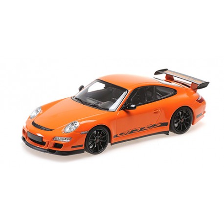 Porsche 911 GT3 RS 2007 Orange Minichamps 155062122