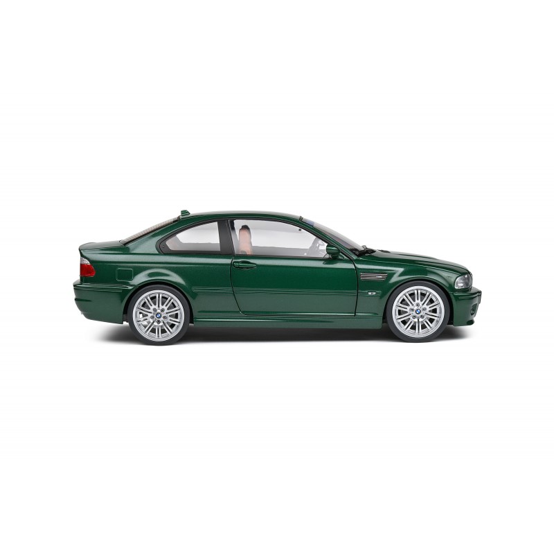 Solido 1/18 – BMW M3 E46 Oxford Green 2000 – Modèle Réduit Diecast Neuf