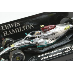 Mercedes AMG F1 W13 E Performance 44 Lewis Hamilton F1 France 300th GP 2022 Minichamps 417221244