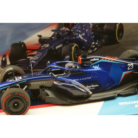 Williams Mercedes FW44 23 Alexander Albon F1 Bahrain 2022 Minichamps 447220123