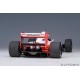McLaren MP4/6 Honda with McLaren logo 1 Ayrton Senna F1 World Champion Japon 1991 Autoart 89140