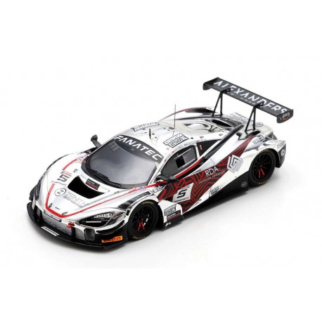 McLaren 720S GT3 Evo 5 Winner Gold Cup 24 Heures de Spa Francorchamps 2023 Spark SB706