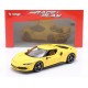 Ferrari&nbsp;296 GTB Hybrid 830hp V6 2021 Yellow Bburago BU16018Y